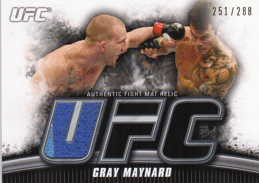 2010 Topps UFC Knockout Fight Mat Relics #FMGM Gray Maynard