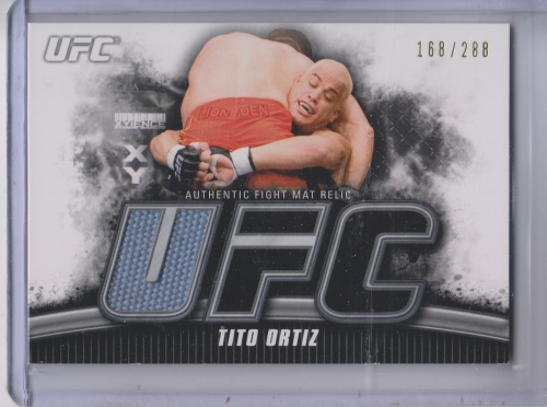 2010 Topps UFC Knockout Fight Mat Relics #FMTO Tito Ortiz