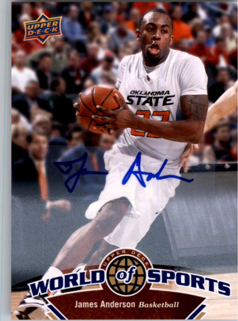 2010 Upper Deck World of Sports Autographs #26 James Anderson