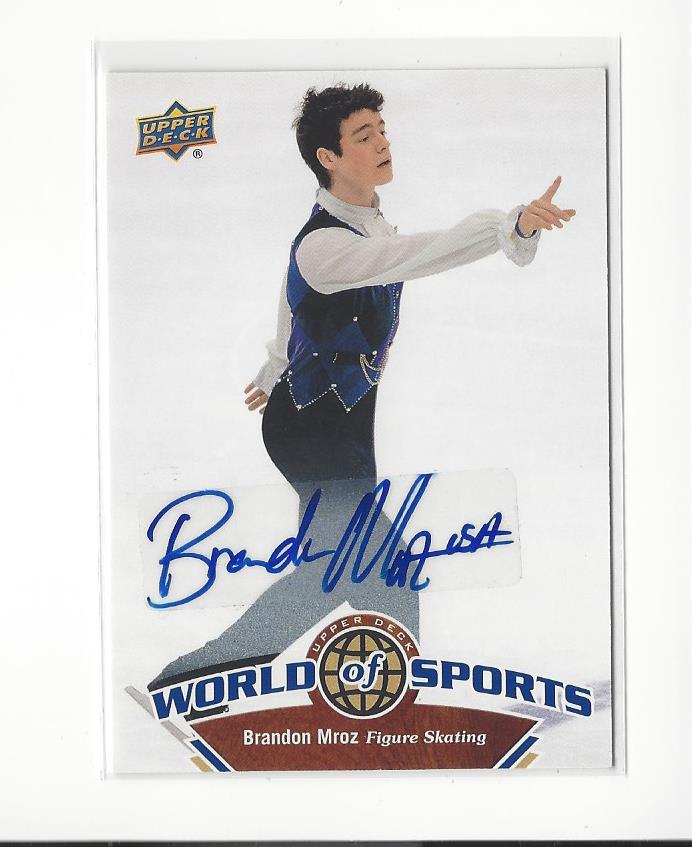 2010 Upper Deck World of Sports Autographs #216 Brandon Mroz