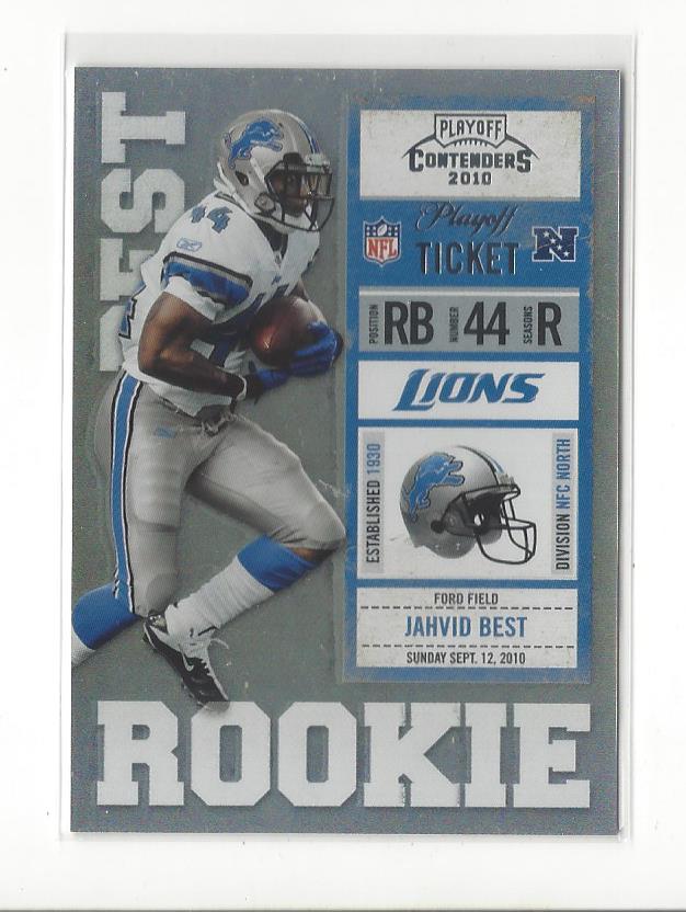 2010 Playoff Contenders Football Rookie Playoff Ticket Singles x/99 - You Choose - Picture 8 of 11