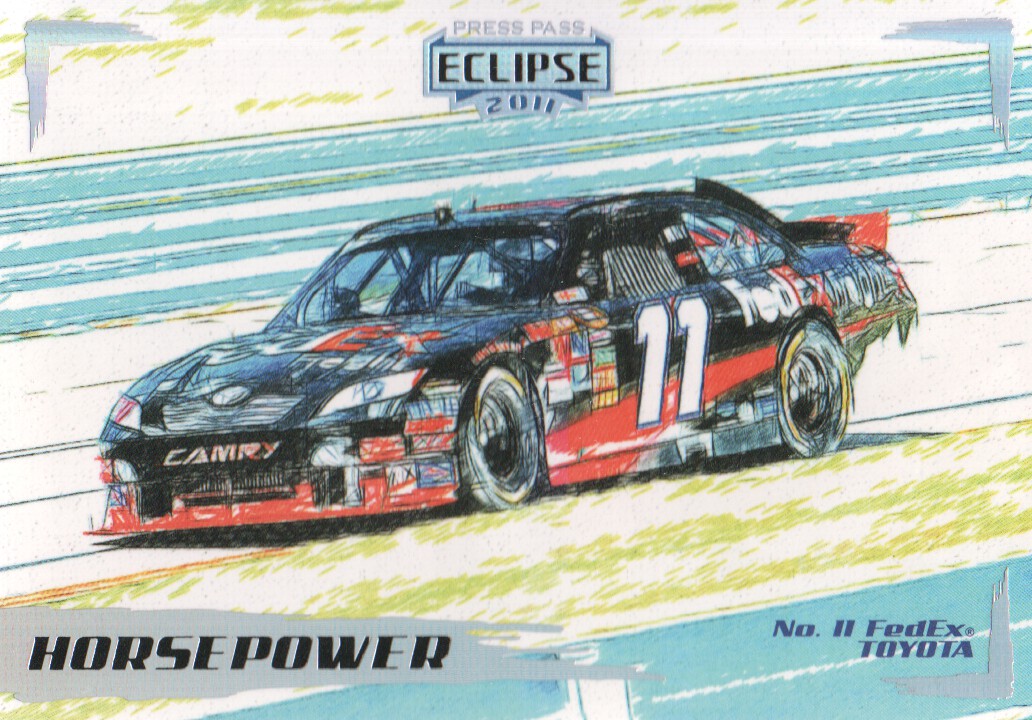 2011 Press Pass Eclipse #37 Denny Hamlin's Car HP