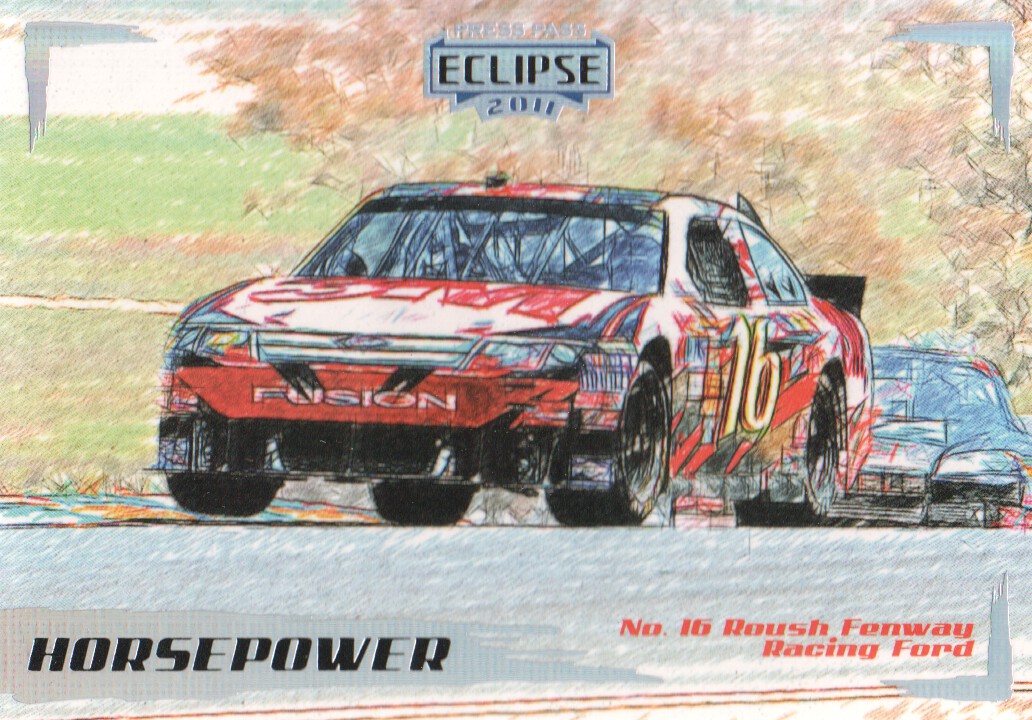 2011 Press Pass Eclipse #39 Greg Biffle's Car HP