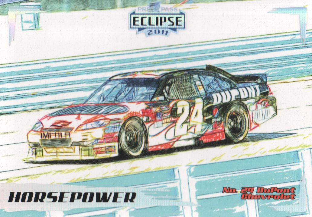 2011 Press Pass Eclipse #43 Jeff Gordon's Car HP