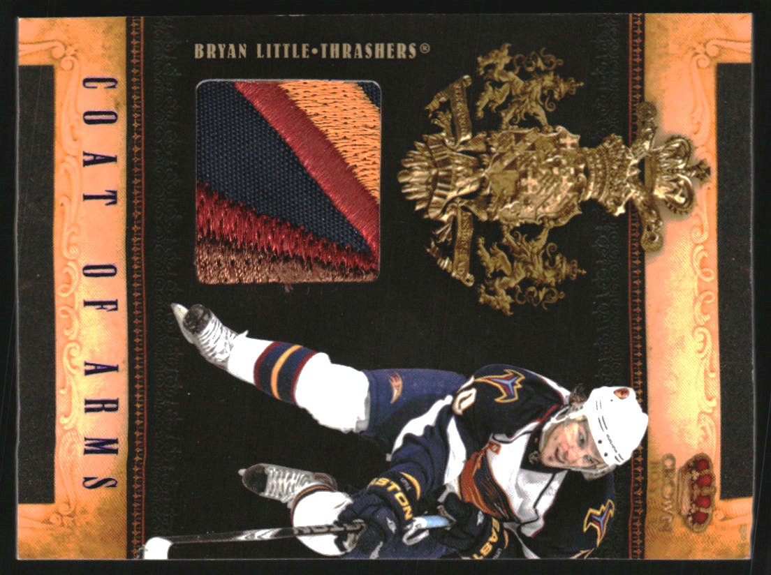 2010-11 Crown Royale Coat of Arms Materials #38 Bryan Little/25