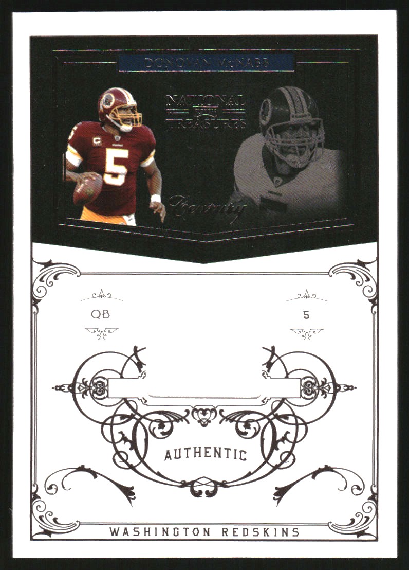 2010 Playoff National Treasures Century Material #149 Donovan McNabb/99