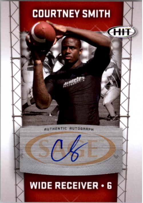 Autógrafos de fútbol americano Sage Hit 2011 auto tú eliges - Imagen 9 de 21