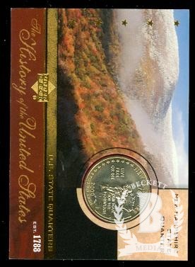 2004 Upper Deck History of the United States State Quarters #SQ9 New Hampshire