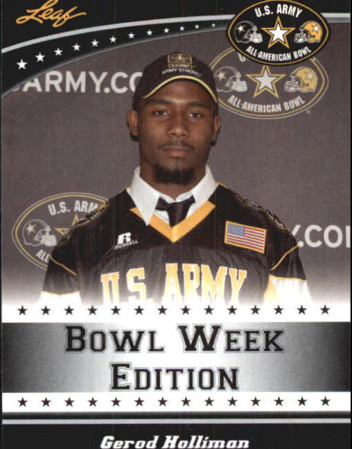 2011 Leaf Army All-American Bowl Bowl Week Edition #E39 Gerod Holliman