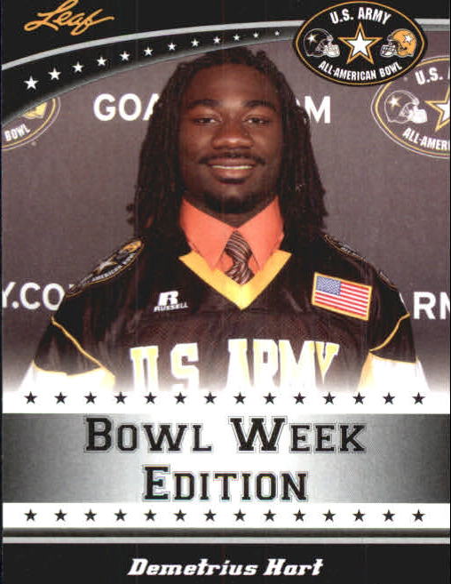 2011 Leaf Army All-American Bowl Bowl Week Edition #E6 Demetrius Hart