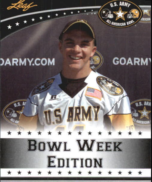 2011 Leaf Army All-American Bowl Bowl Week Edition #W3 J.W. Walsh