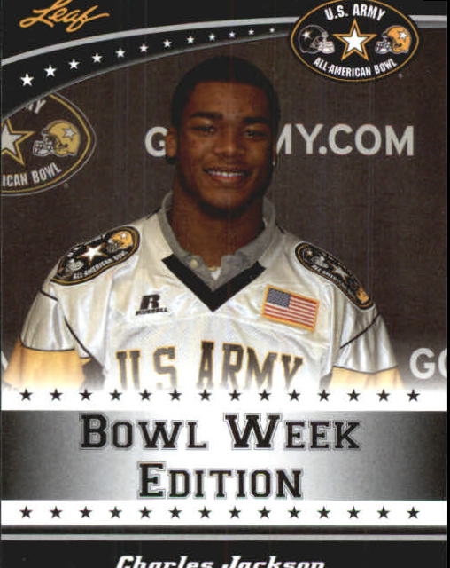 2011 Leaf Army All-American Bowl Bowl Week Edition #W45 Charles Jackson