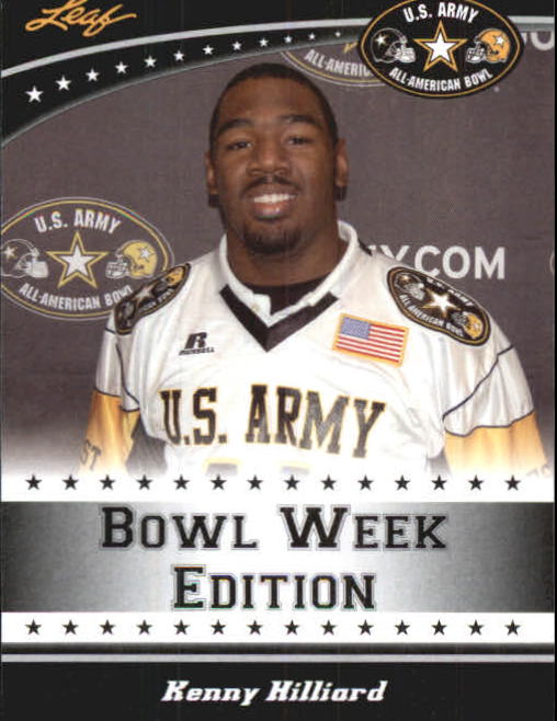 2011 Leaf Army All-American Bowl Bowl Week Edition #W7 Kenny Hilliard