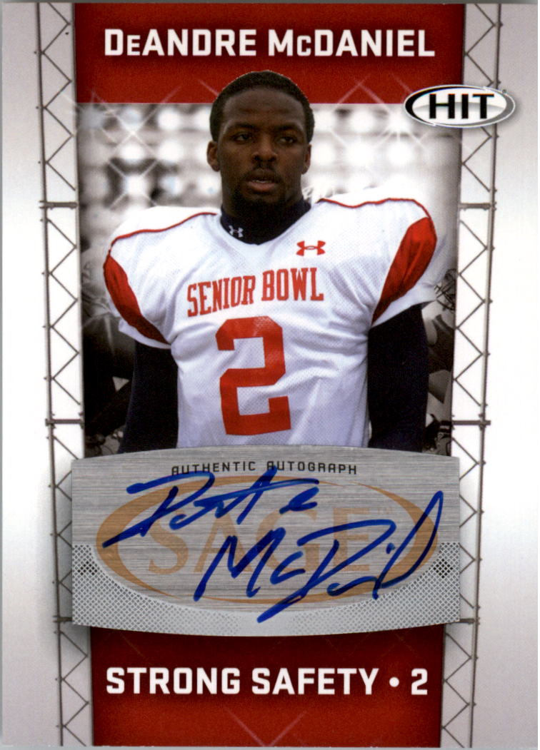 Autógrafos de fútbol americano Sage Hit 2011 auto tú eliges - Imagen 20 de 21