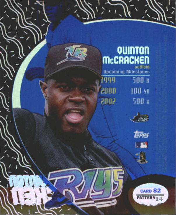 1998 Topps Tek Pattern 14 #82 Quinton McCracken back image
