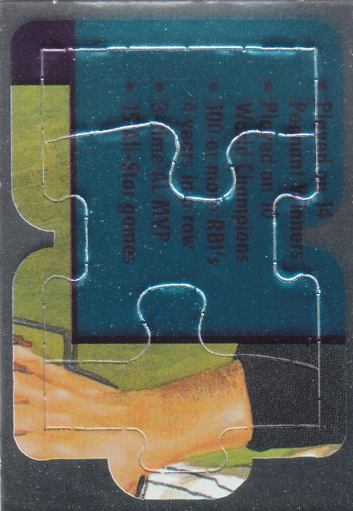 1990 Leaf Baseball "Yogi Berra Puzzle" Insert Cards - Picture 26 of 43