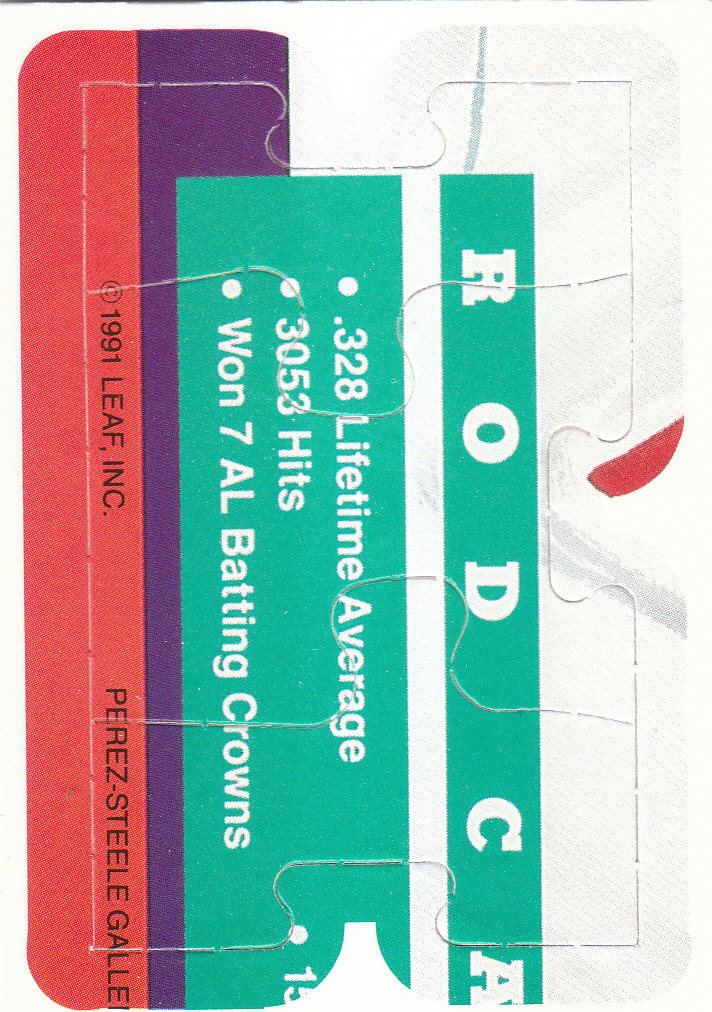 1992 Donruss Baseball "Rod Carew Puzzle" Cards - Picture 40 of 43