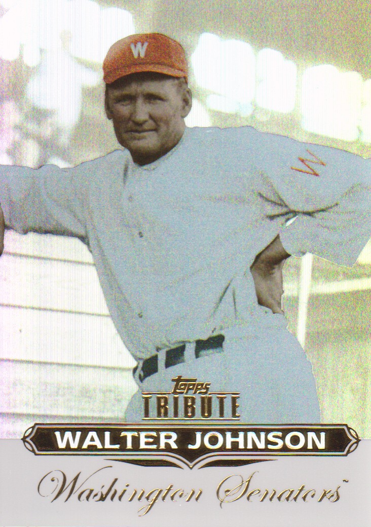 2011 Topps Tribute #19 Walter Johnson