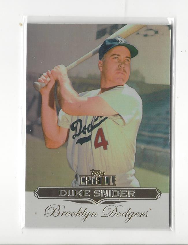 2011 Topps Tribute #71 Duke Snider