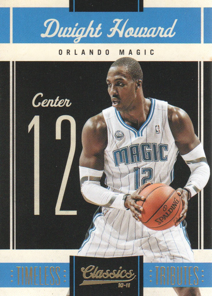 2010-11 Classics Timeless Tributes Gold #84 Dwight Howard