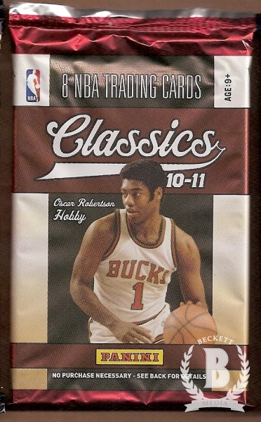 2010 11 Classics Basketball Hobby Pack (8 cards per Pack)  