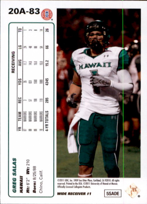 A6792- 2011 Upper Deck FB Assorted Insert Cards -You Pick- 15+ FREE US SHIP - Picture 84 of 426