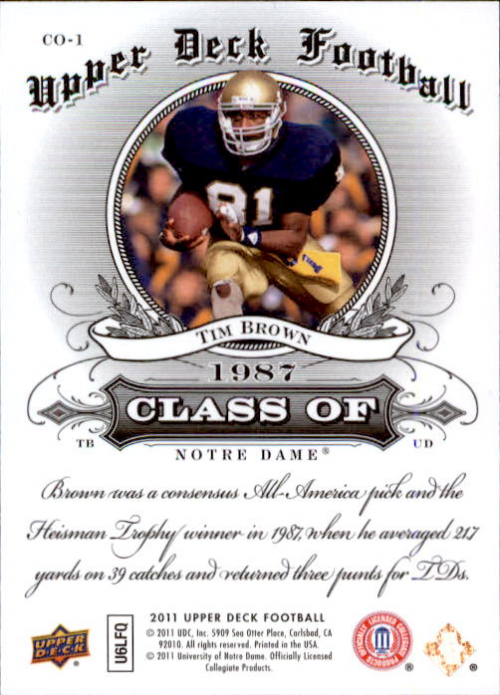 A6792- 2011 Upper Deck FB Assorted Insert Cards -You Pick- 15+ FREE US SHIP - Picture 221 of 426