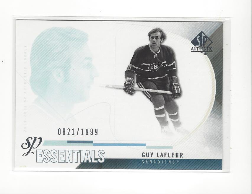 2010-11 SP Authentic #160 Guy Lafleur ESS