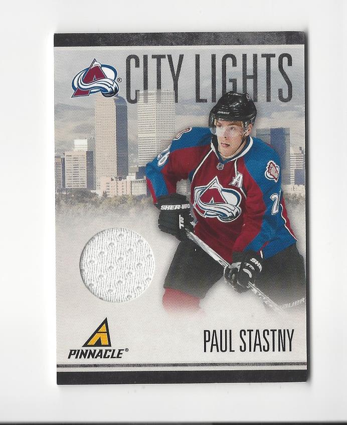 2010-11 Pinnacle City Lights Materials #12 Paul Stastny