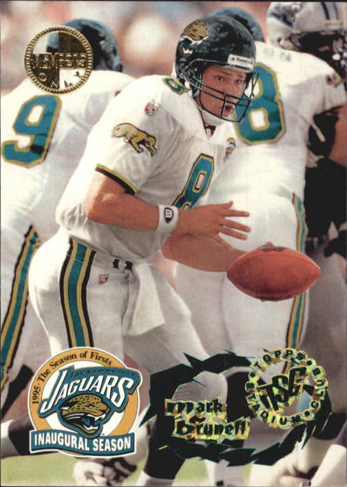 1995 Stadium Club Diffraction Members Only Parallel #424 Mark Brunell ET