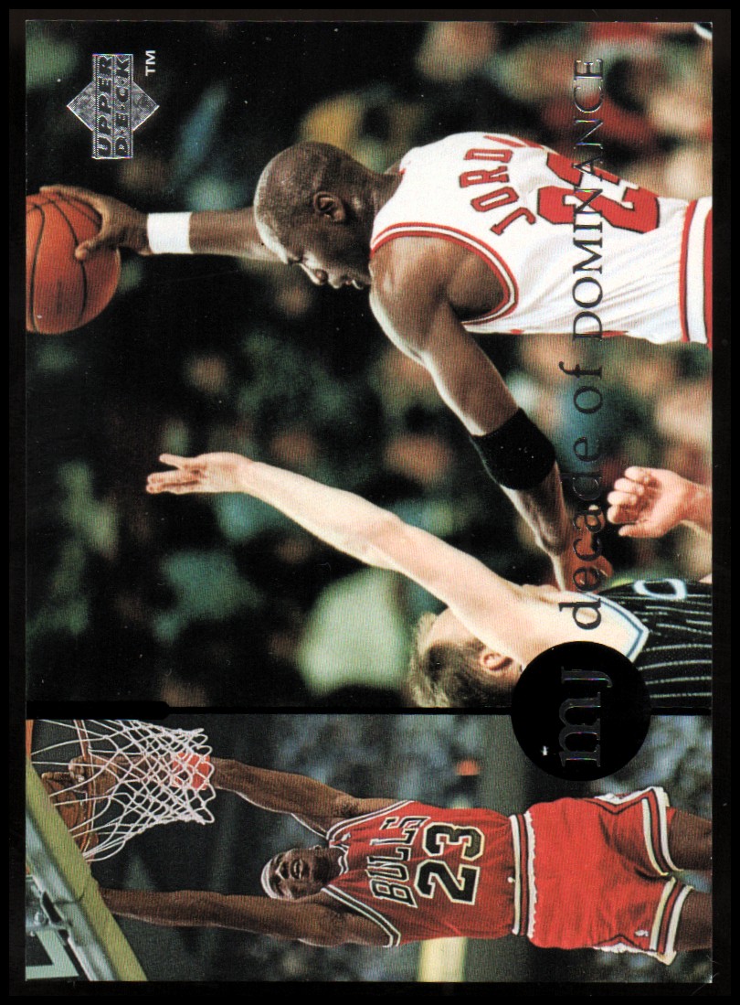 1994-95 Collector's Choice International Spanish Decade of Dominance #J9 Michael Jordan/All-NBA First Team