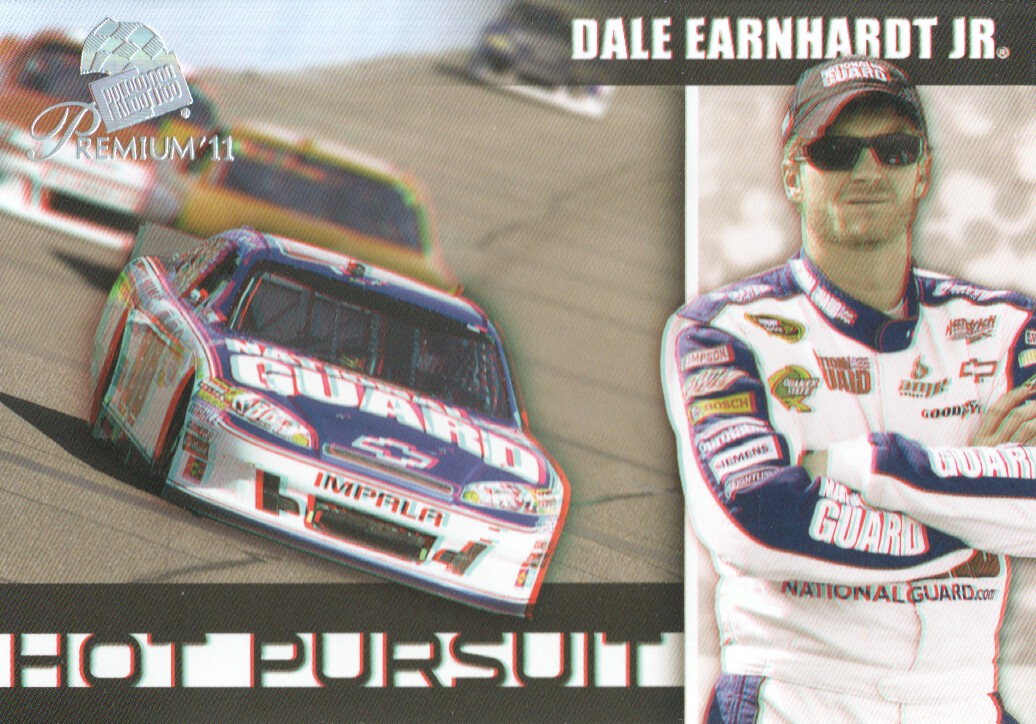 2011 Press Pass Premium Hot Pursuit 3D #HP1 Dale Earnhardt Jr.