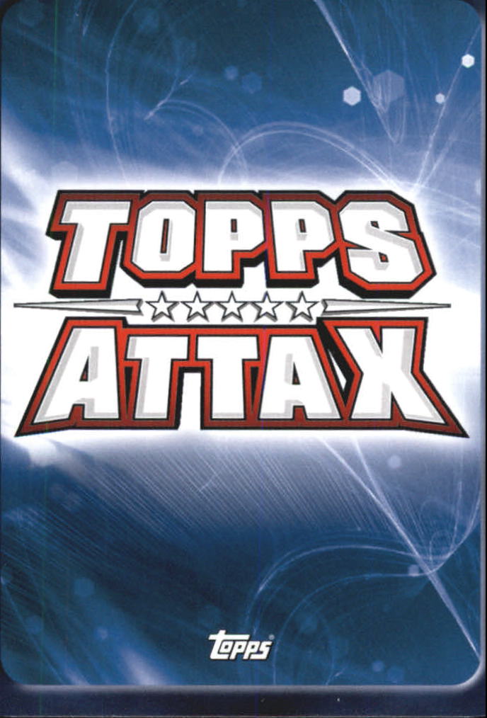2011 Topps Attax Foil #43 Carlos Santana back image