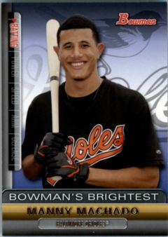 2011 Bowman Bowman's Brightest #BBR19 Manny Machado