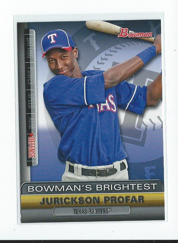 2011 Bowman Bowman's Brightest #BBR23 Jurickson Profar