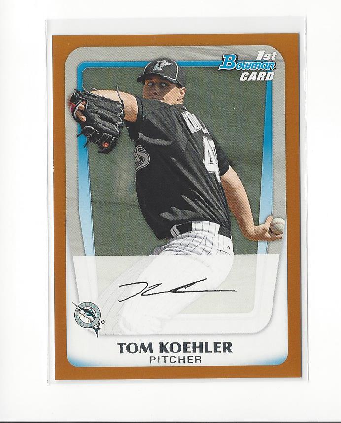 2011 Bowman Prospects Orange #BP24 Tom Koehler
