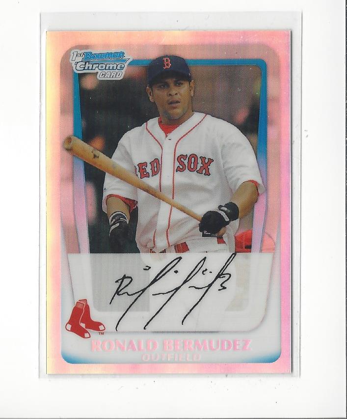 2011 Bowman Chrome Prospects Refractors #BCP59 Ronald Bermudez