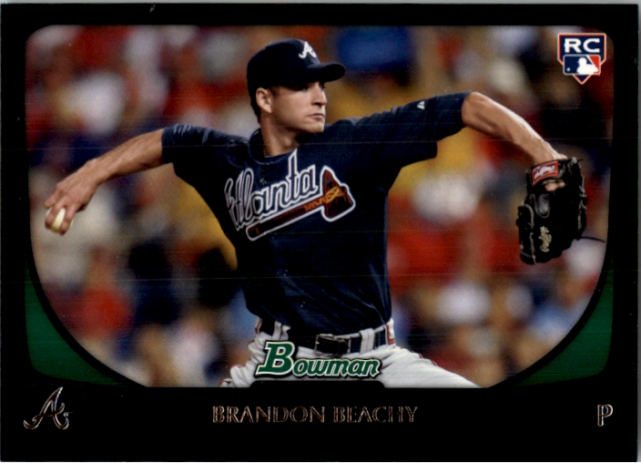 2011 Bowman #204 Brandon Beachy RC