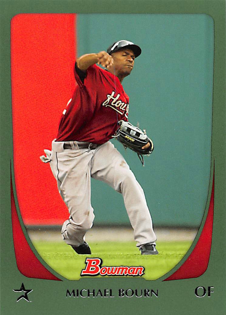 2011 Bowman Green #20 Michael Bourn