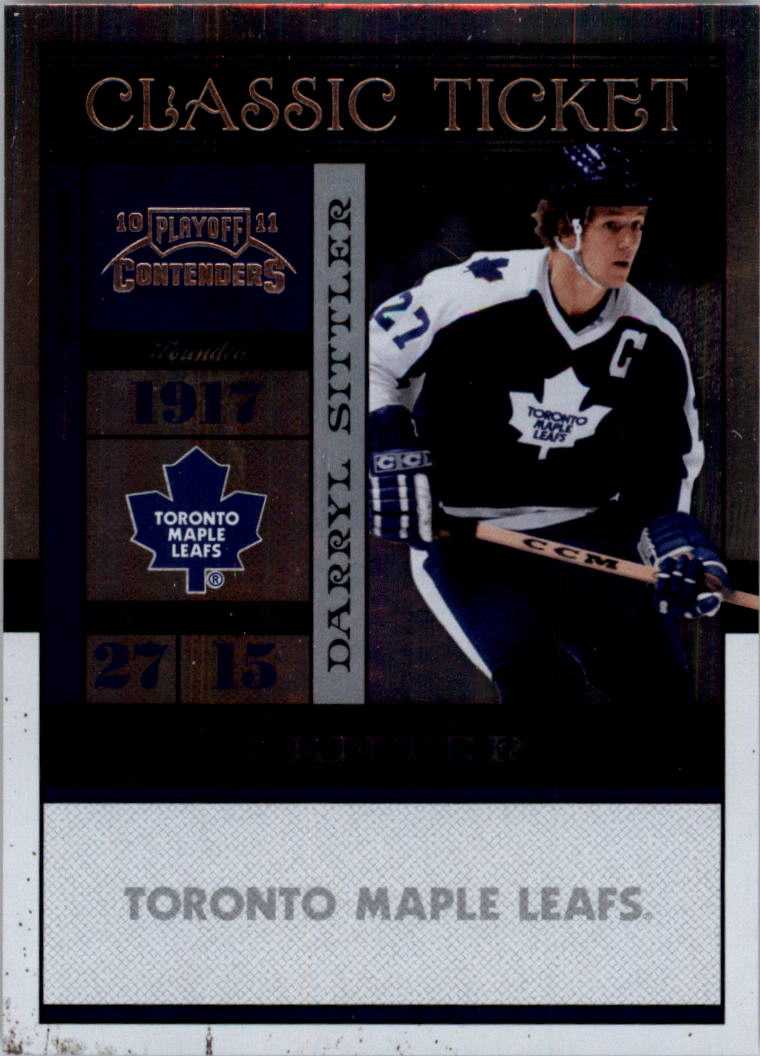2010-11 Playoff Contenders Hockey Card Pick (Base) - Bild 204 von 287