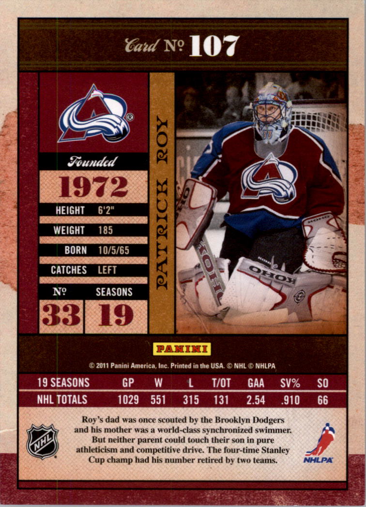 2010-11 Playoff Contenders Hockey Card Pick (Base) - Bild 211 von 287