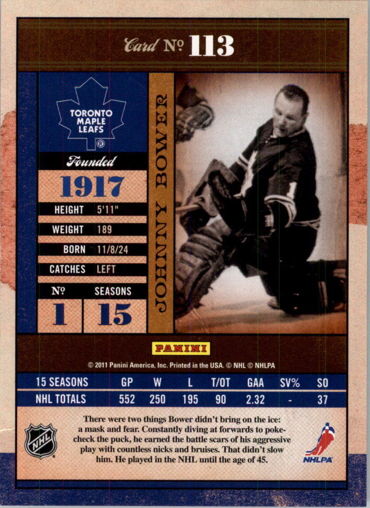 2010-11 Playoff Contenders Hockey Card Pick (Base) - Bild 223 von 287