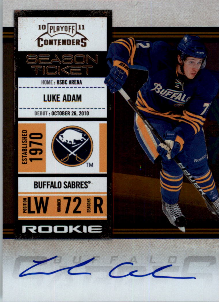 2010-11 Playoff Contenders Hockey Card Pick (Base) - Bild 233 von 287