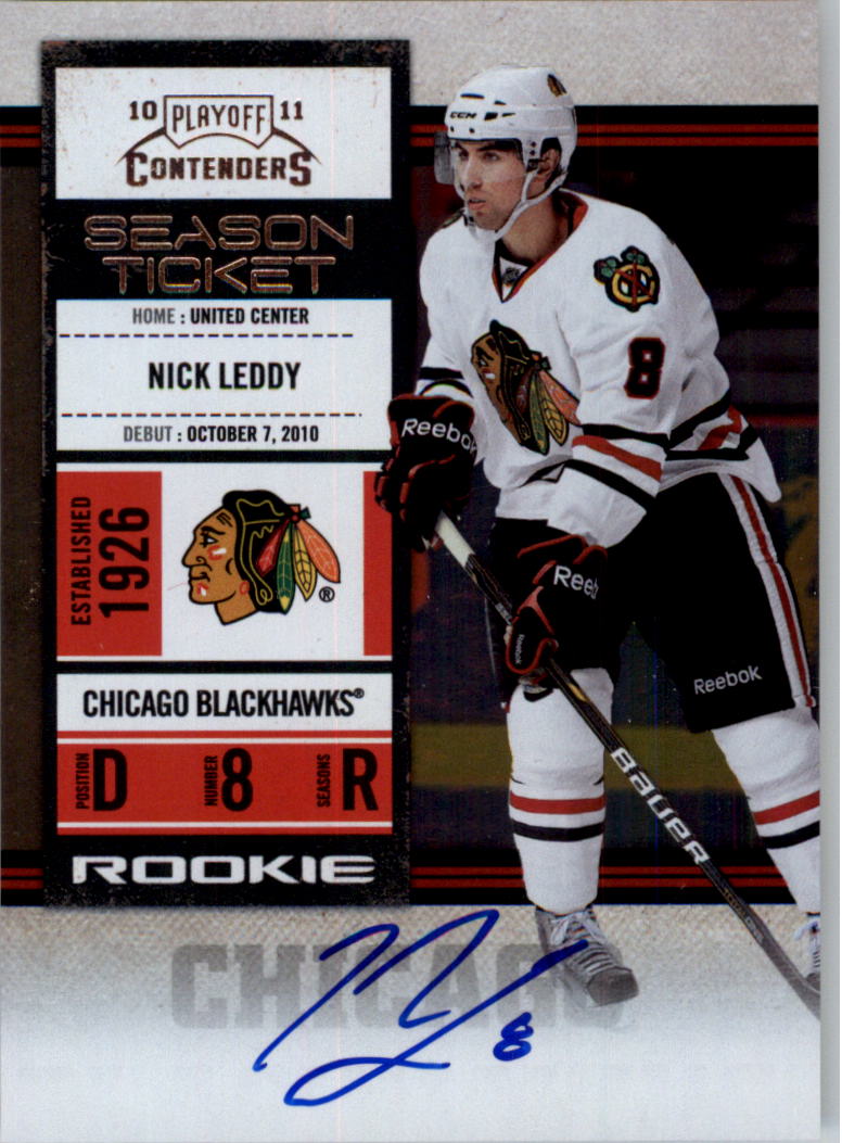 2010-11 Playoff Contenders Hockey Card Pick (Base) - Bild 239 von 287