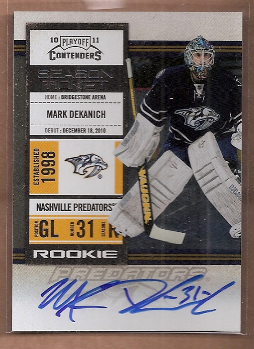 2010-11 Playoff Contenders Hockey Card Pick (Base) - Bild 256 von 287