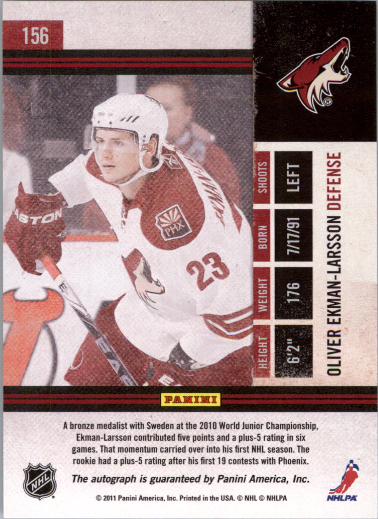 2010-11 Playoff Contenders Hockey Card Pick (Base) - Bild 274 von 287
