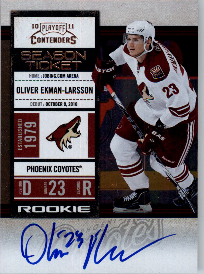 2010-11 Playoff Contenders Hockey Card Pick (Base) - Bild 273 von 287