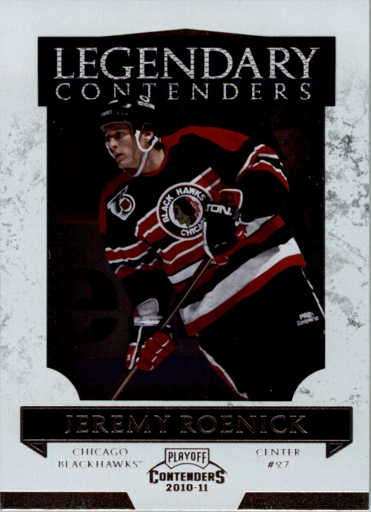 2010-11 Playoff Contenders Legendary Contenders #17 Jeremy Roenick