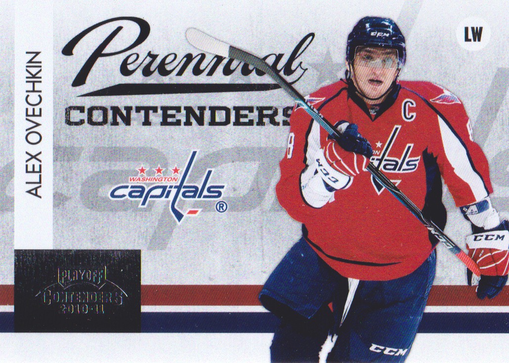 2010-11 Playoff Contenders Perennial Contenders #14 Alex Ovechkin