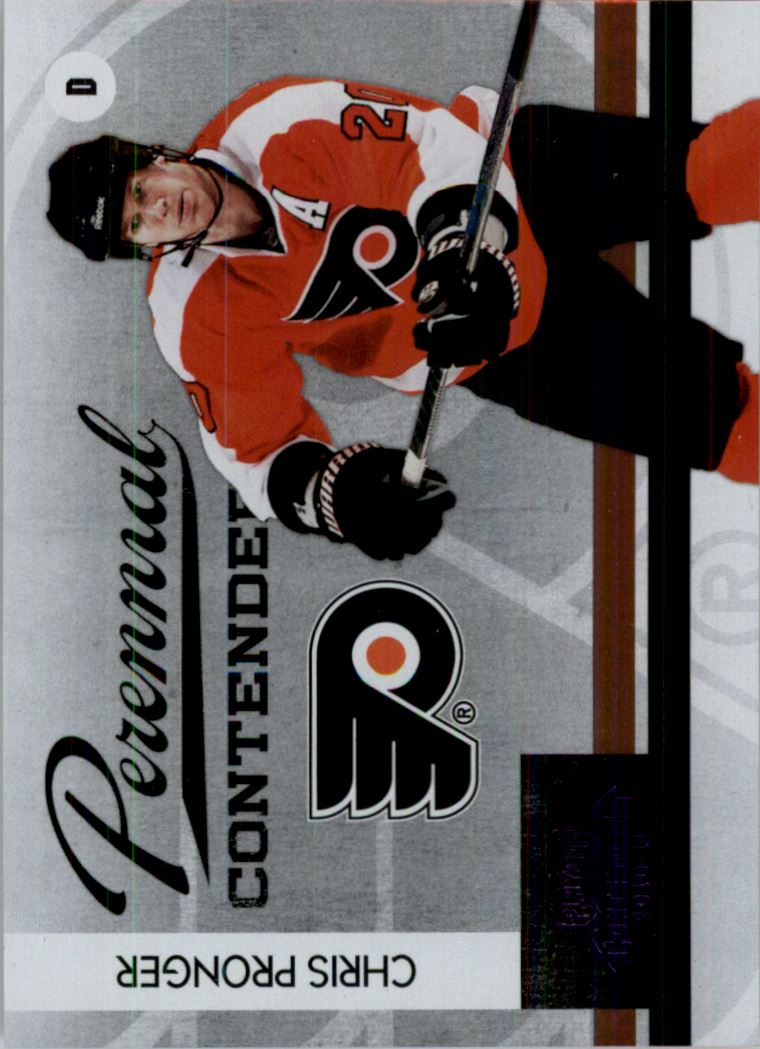 2010-11 Playoff Contenders Perennial Contenders Purple #18 Chris Pronger